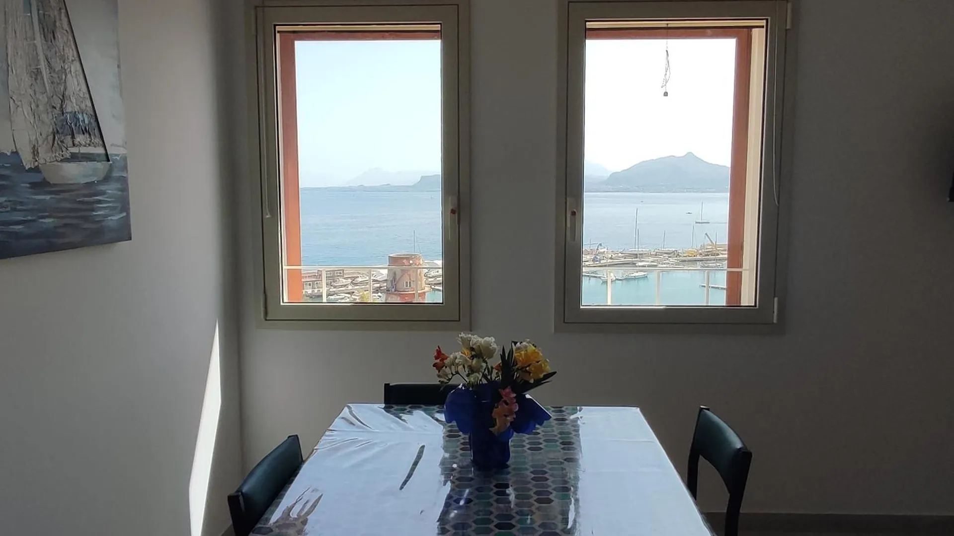 Ferienwohnung Rineddahouse Arenella - Vista Mare Panoramica A Palermo Con Parcheggio Privato
