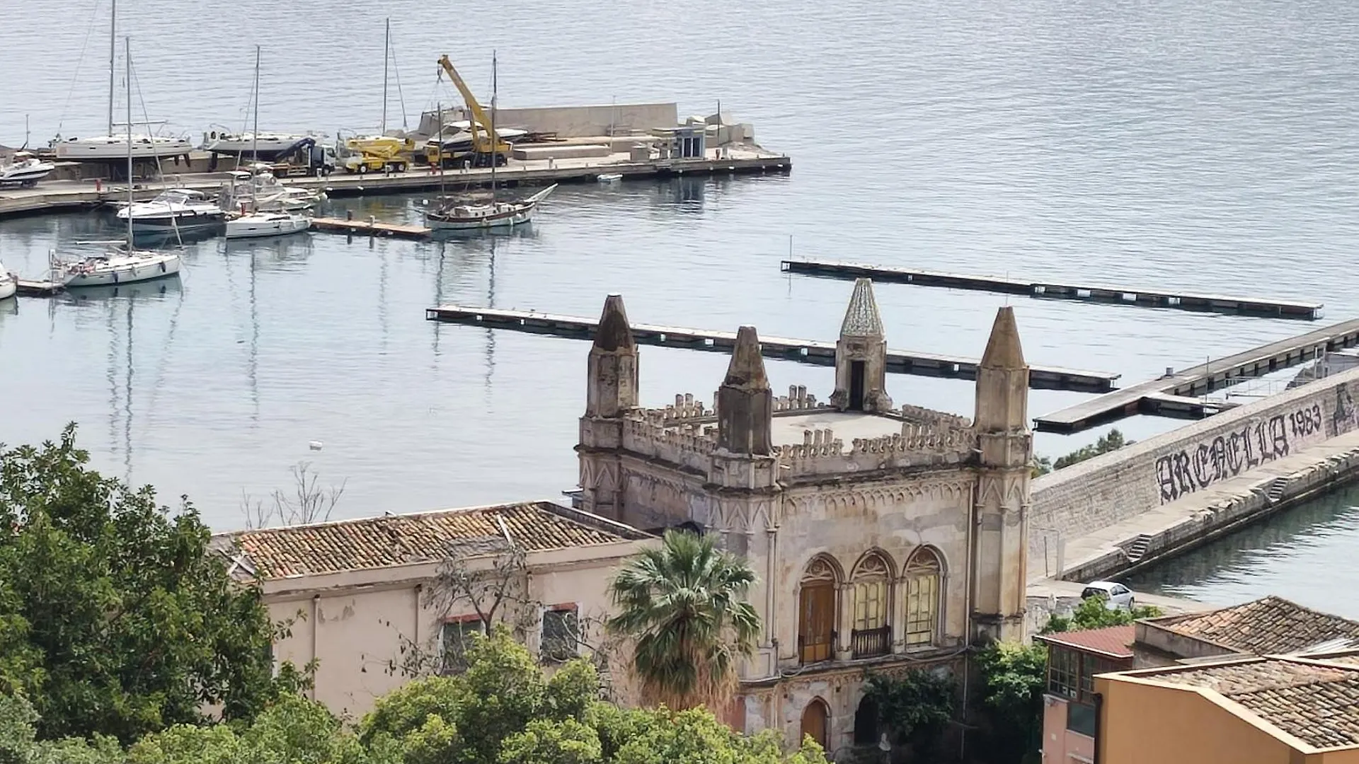 Ferienwohnung Rineddahouse Arenella - Vista Mare Panoramica A Palermo Con Parcheggio Privato Italien