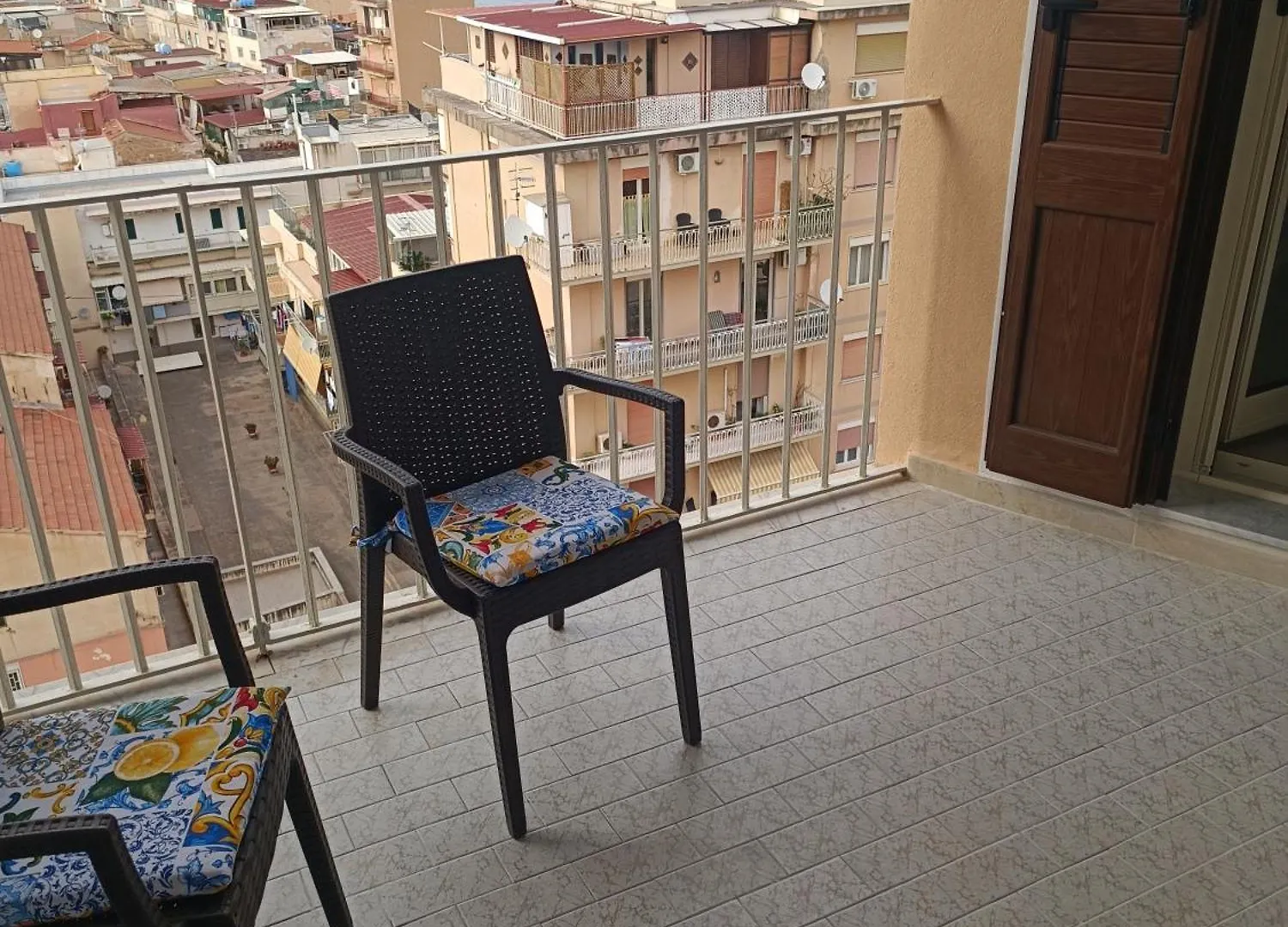 Apartment Ferienwohnung Rineddahouse Arenella - Vista Mare Panoramica A Palermo Con Parcheggio Privato Italien