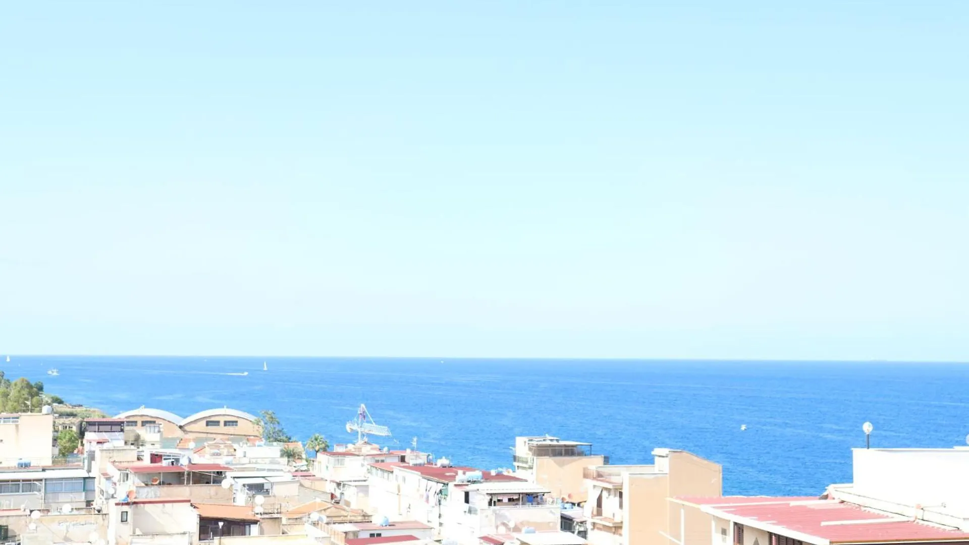 Ferienwohnung Rineddahouse Arenella - Vista Mare Panoramica A Palermo Con Parcheggio Privato Apartment